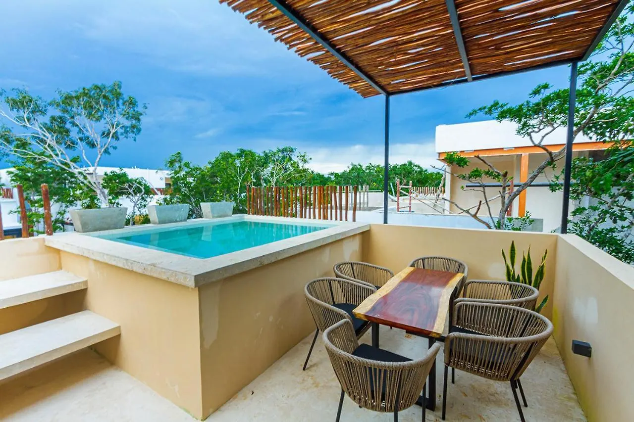 Amazing 3Br & Private Patio With Pool In Mun 32 Tulum Villa