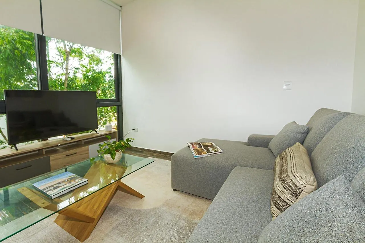 Amazing 3Br & Private Patio With Pool In Mun 32 Tulum别墅 墨西哥